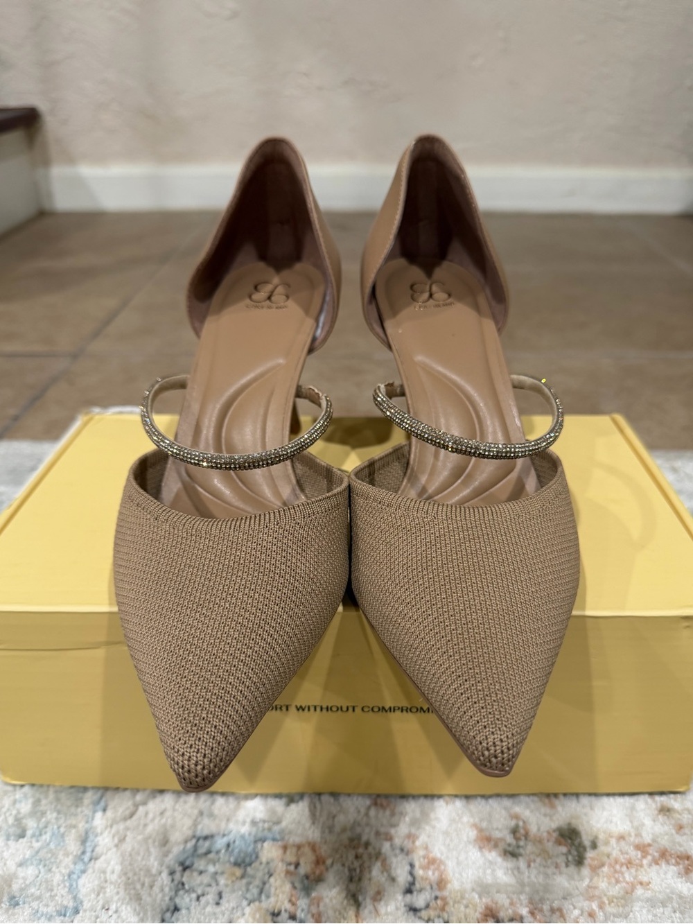 Cosyisland charmelle stiletto pointed toe heels - Picture 2 of 4